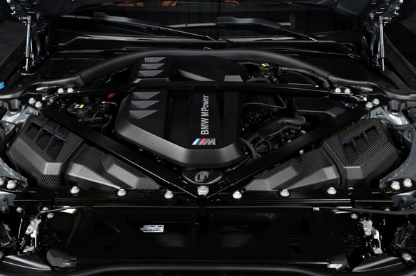 Matte Carbon Fiber Cold Air Intake for 2021-2025 BMW M2/M3/M4 D760-0063-B BMW performance
