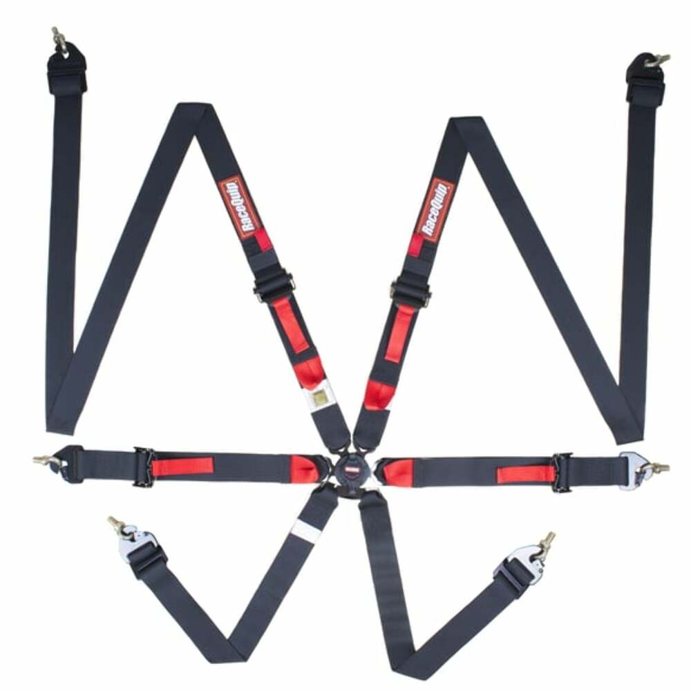 RaceQuip racing safety gear 2 inch black 856006RQP