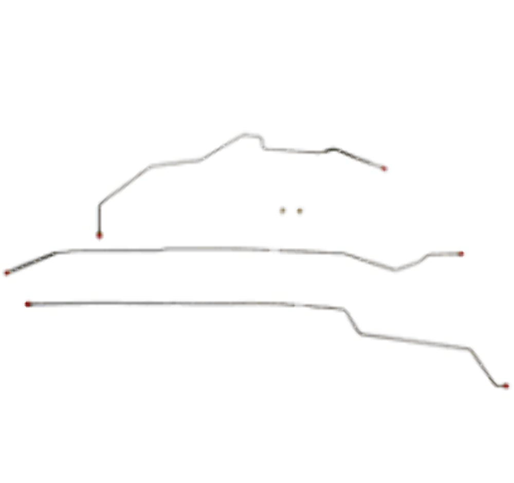 Replacement Line for 00-04 Chevy S10, Disc-front|Drum-rear Ext Cab/ AWABS 2WD short bed