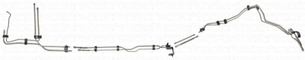 Fuel Line Kit for 2003 01-03 GM 2500HD Crew Cab 6.6L Complete stainless steel