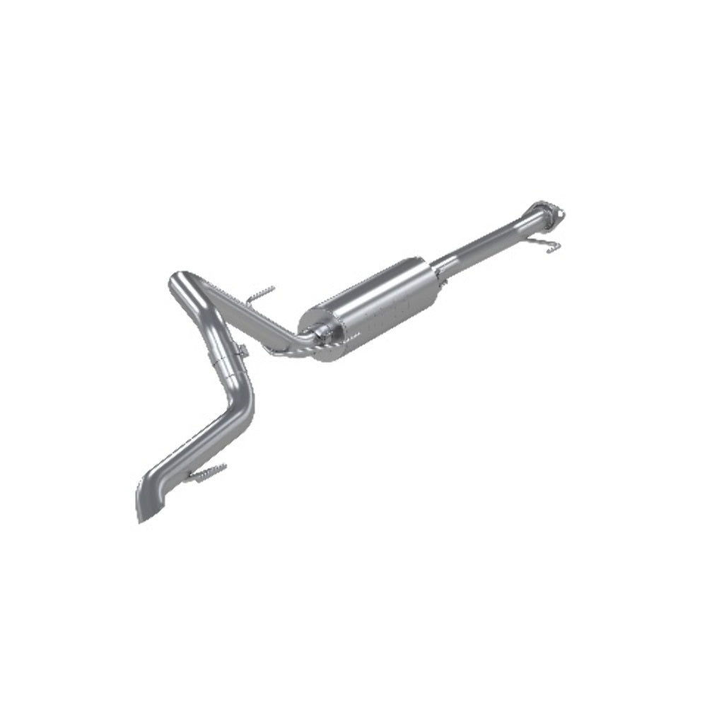 MBRP cat-back exhaust system fits Toyota 4Runner single rear exit aluminized steel S5343AL 2.5 inch inlet/outlet