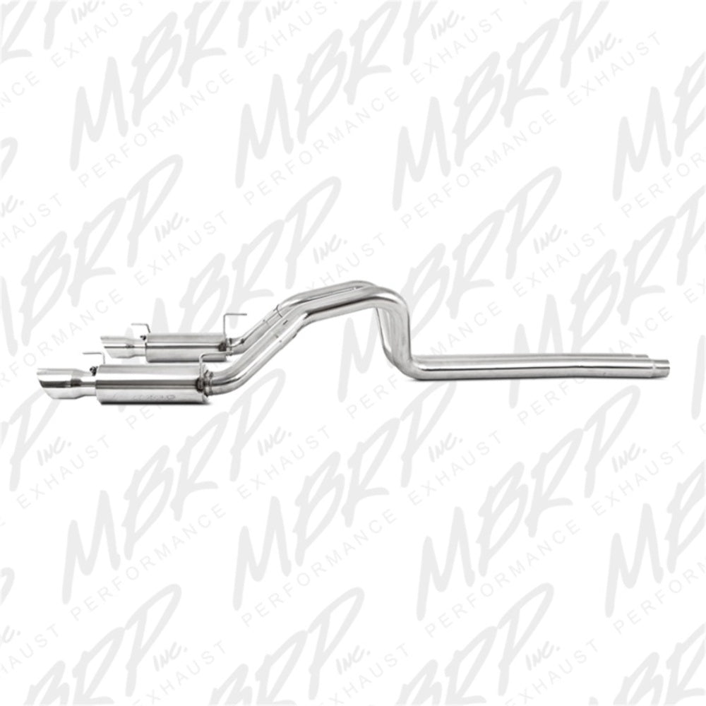 t Fits 05-10 Ford Mustang 3" Cat Back Dual Split Rear Race Version T409-S7270409 MBRP Exhaust