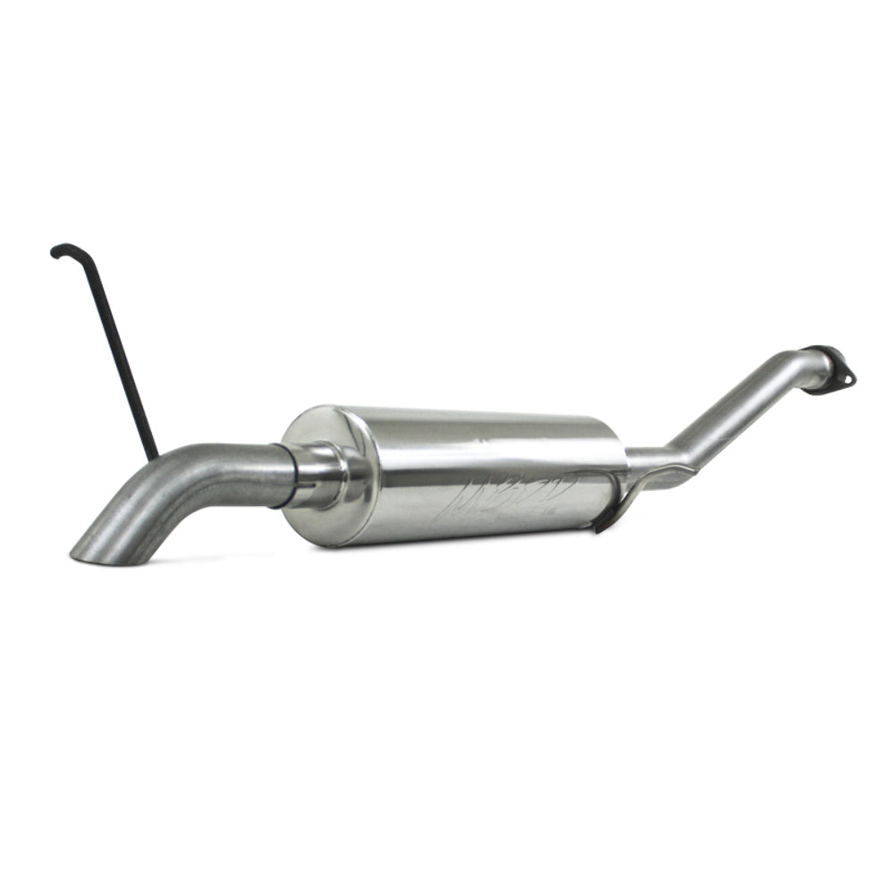 t Fits 07-08 Chevrolet Colorado 2 1/2" Cat Back; Before Axle Turn Down; AL-S5052AL MBRP Exhaust