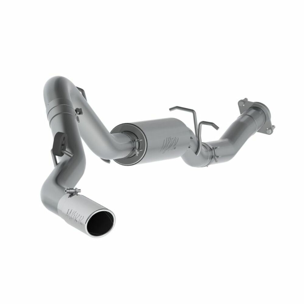 MBRP cat-back exhaust system fits Chevy Silverado 2500 single side exit aluminized steel S5078AL