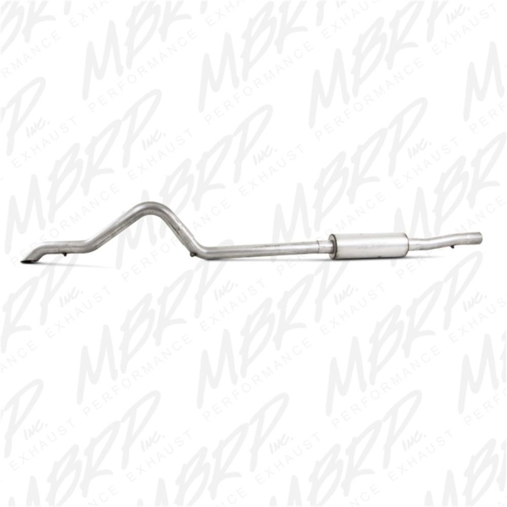 MBRP performance muffler fits Jeep Wrangler aluminized steel S5514AL