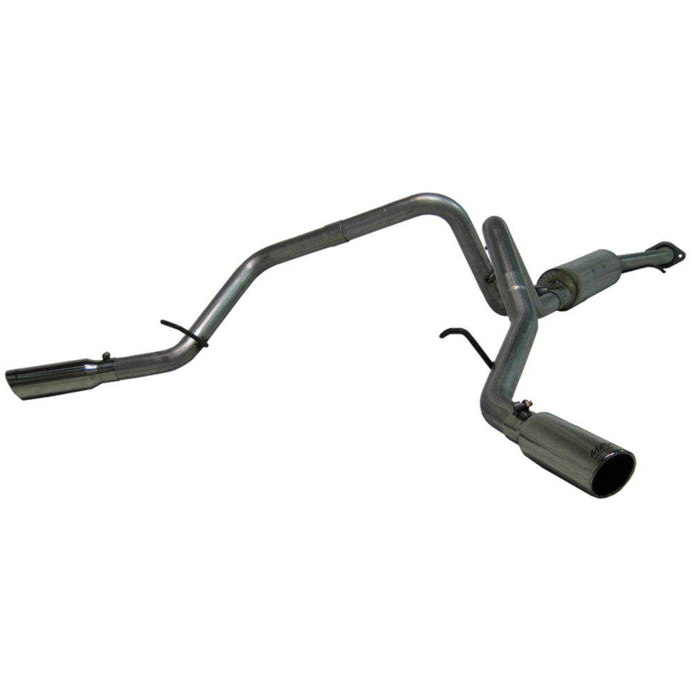 MBRP cat-back exhaust system fits Chevy Silverado 1500 aluminized steel S5022AL