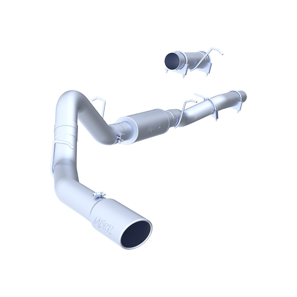 MBRP cat-back exhaust system fits Chevy Silverado 2500 single side exit Armor Plus Series T409 stainless steel S6012409