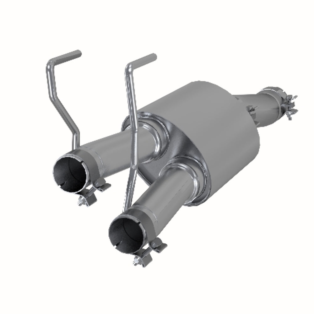 t Fits 09-10 Dodge Ram 1500 3" Single in 2.25"" Dual Out Muffler-S5141409 MBRP Exhaust