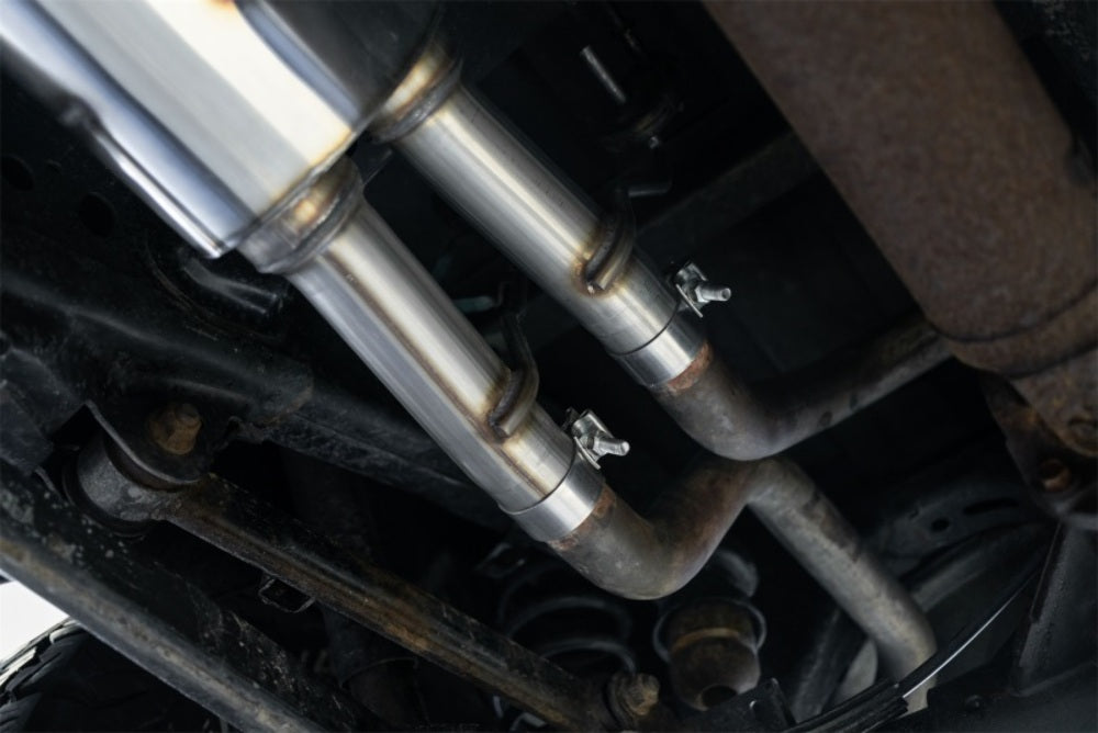 t Fits 09-10 Dodge Ram 1500 3" Single in 2.25"" Dual Out Muffler-S5141409 MBRP Exhaust