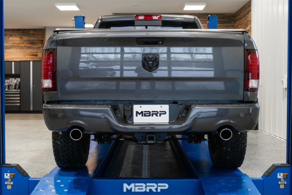 t Fits 09-10 Dodge Ram 1500 3" Single in 2.25"" Dual Out Muffler-S5141409 MBRP Exhaust