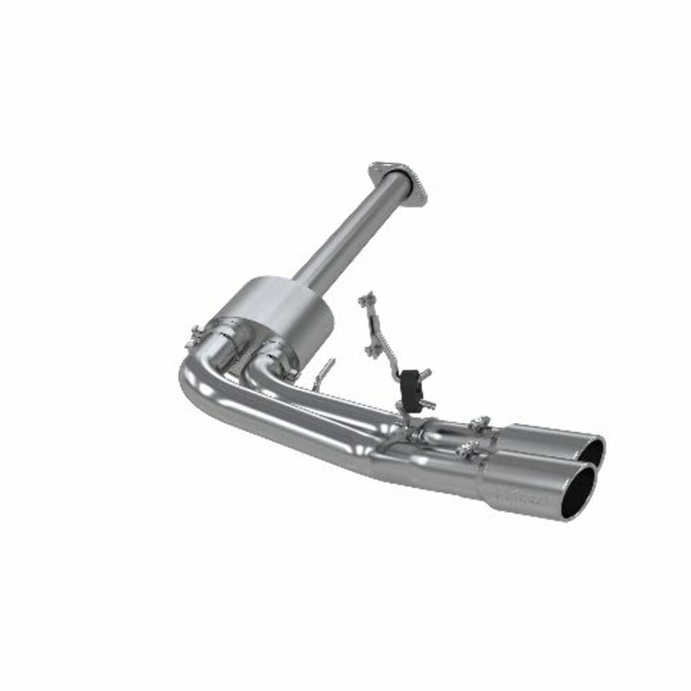 MBRP cat-back exhaust system fits Ford F-150 single side exit aluminized steel S5260AL