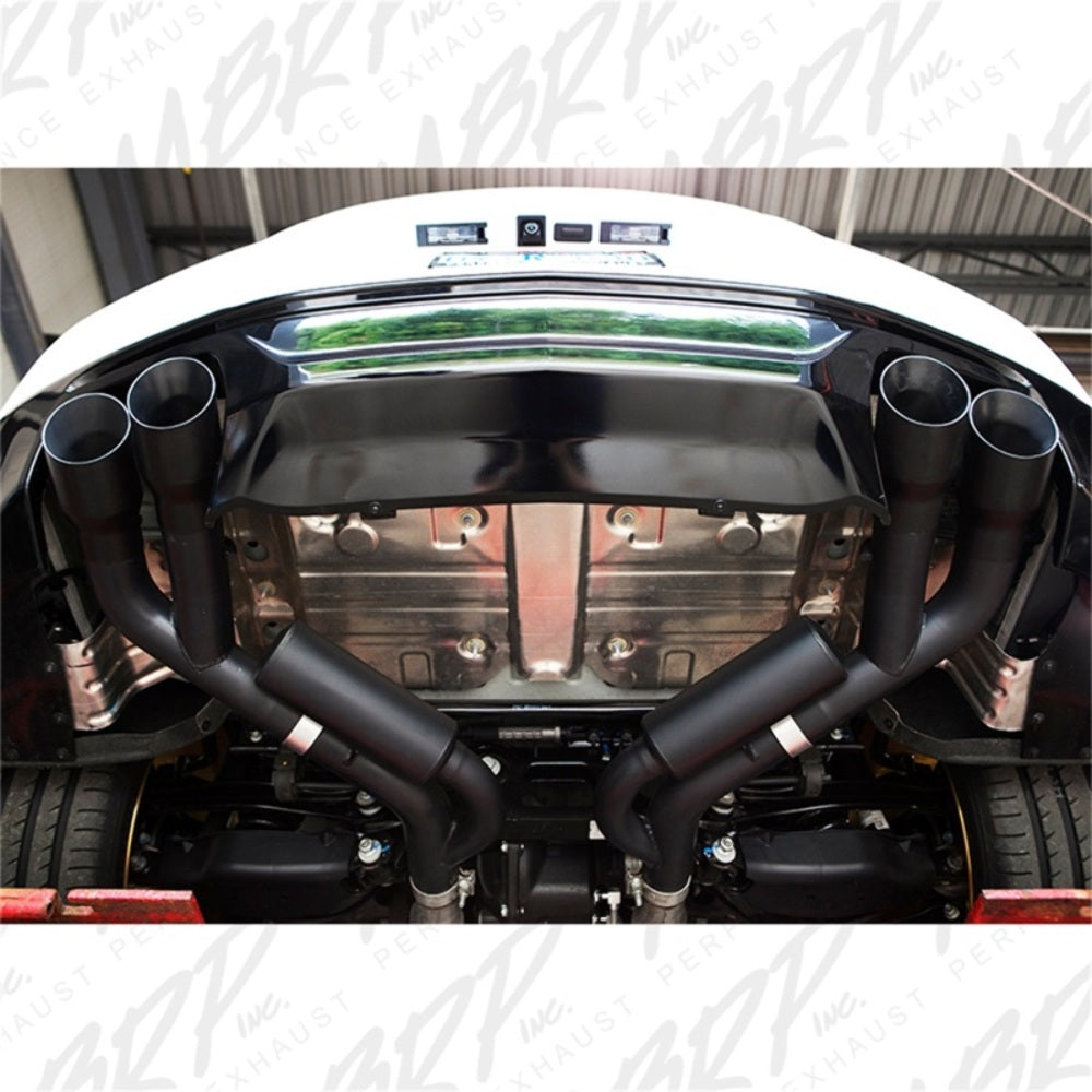 MBRP axle-back exhaust system fits Ford Mustang aluminized steel S7211BLK 2.5 inch inlet/outlet