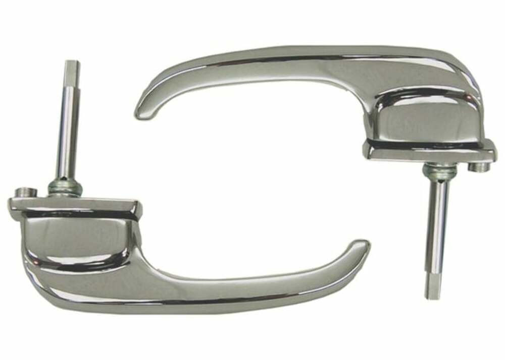 1947-1951 Chevrolet Truck; Outside Door Handles - Pair chrome ODH4751
