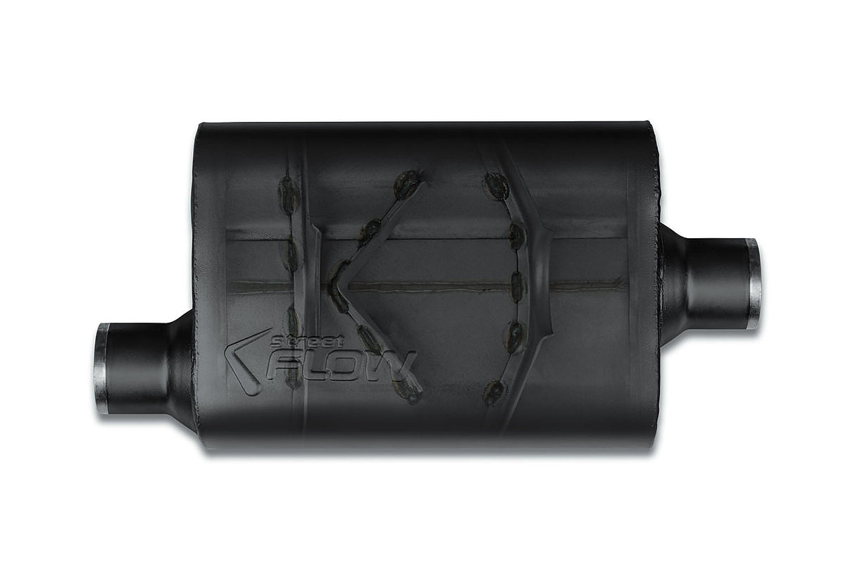 Fits 1955-1957 Chevrolet Bel Air Chambered Muffler-Stainless SFS42541-JHPR