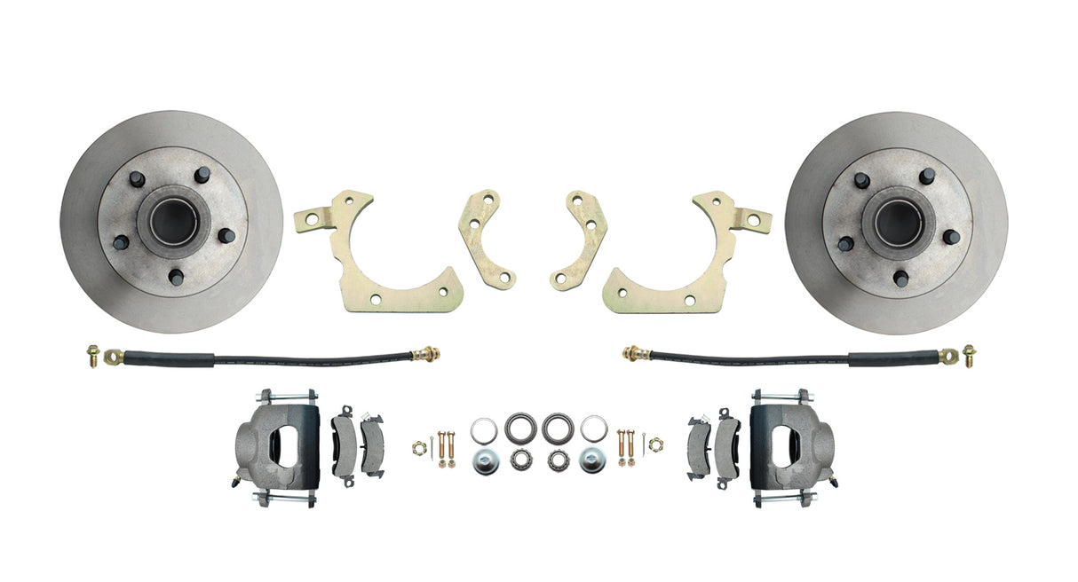 1955-1958 GM Full Size Standard Disc Brake Kit DBK5558 Brakes MBM