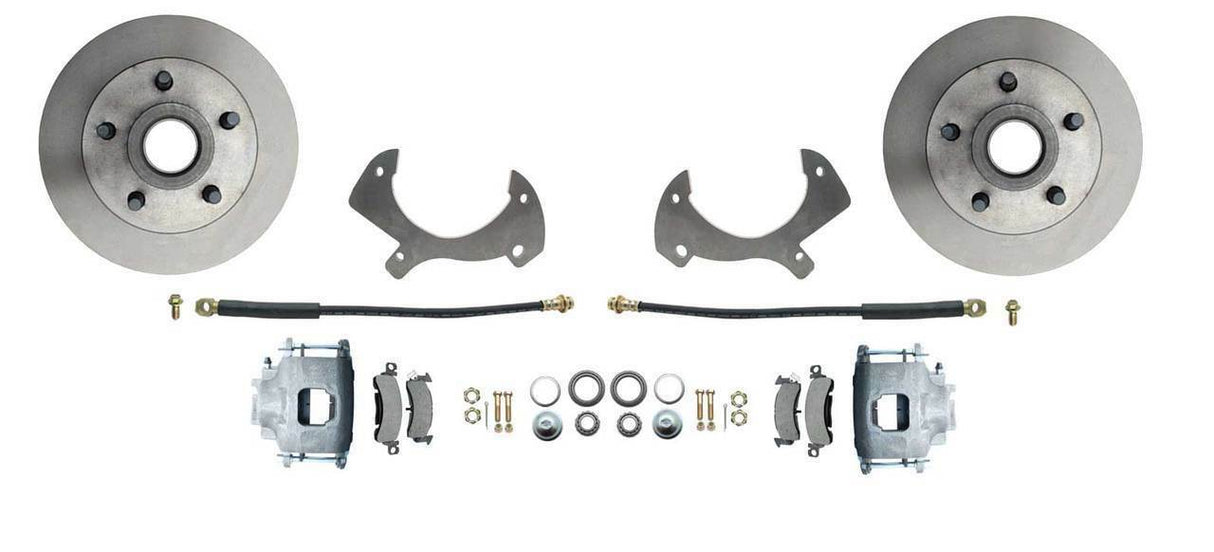 t Fits 1957-1972 Full Size Ford Disc Brake Kit DBK5772 MBM Brakes