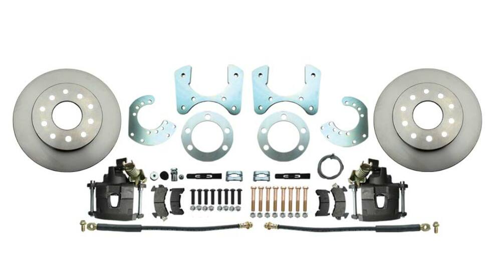 1957-1974 Mopar 8 3/4" Dana 60 Rear Disc Brake Kit; Rotors & E-Brake DBK834 Brakes MBM