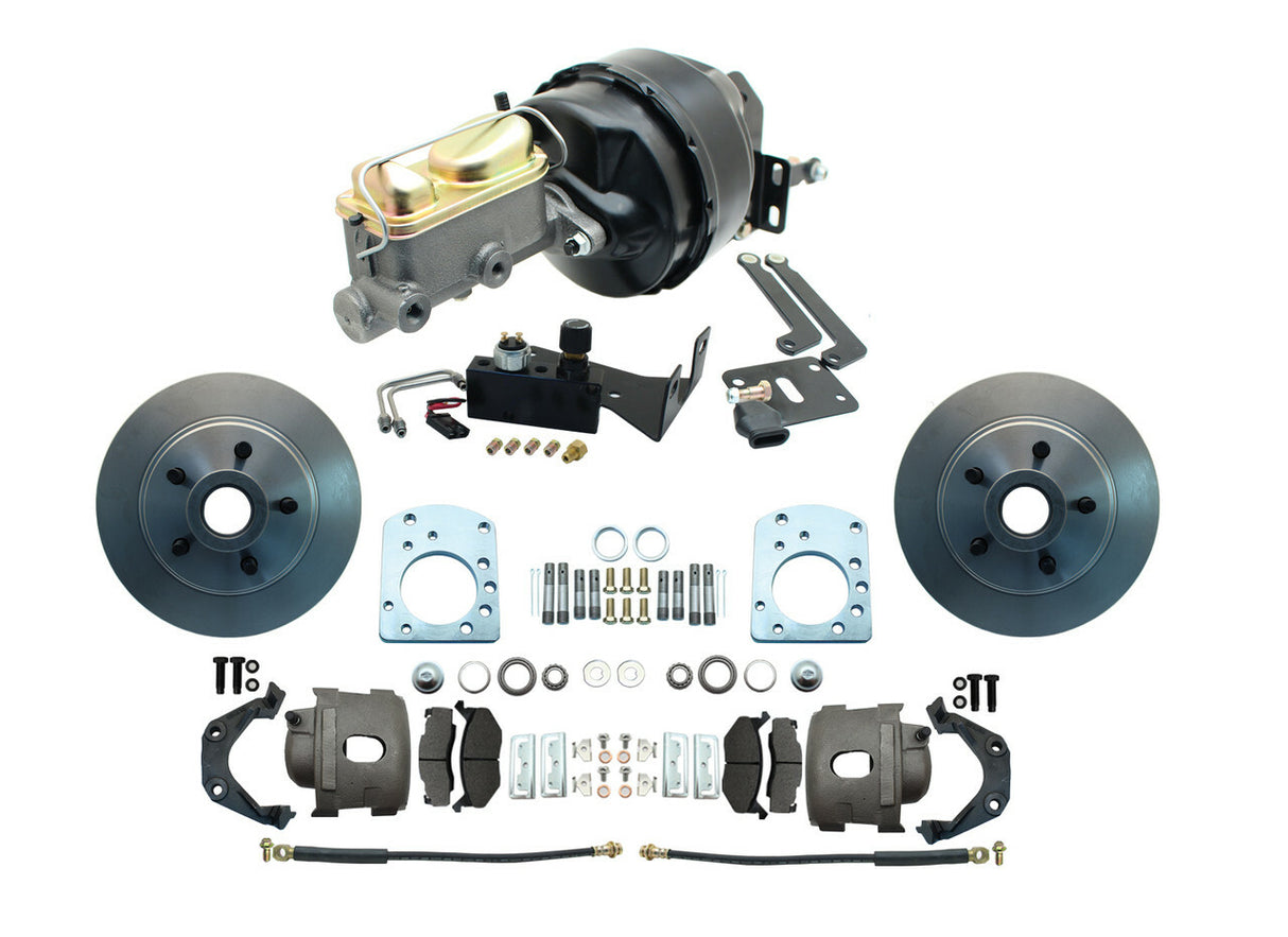 t Fits 1959-1971 Early Model Dodge D100 Power Disc Brake Kit DBK5771- MPDC-200 MBM Brakes