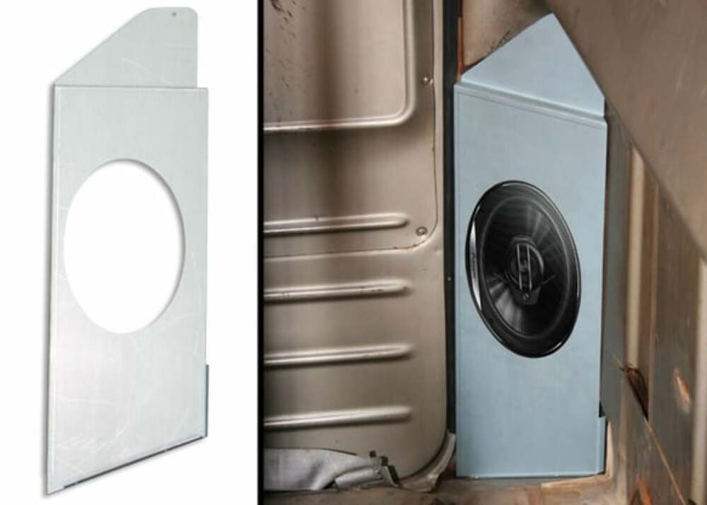 t Fits 1960-1966 Chevrolet C10 Panel; Behind Seat Speaker Brackets SBNB066 Brothers Trucks
