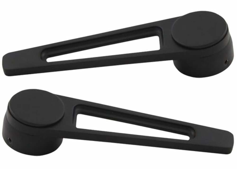 t Fits 1960-1972 Chevrolet C10 Pickup; Billet Door Handle - Black - Pair BDH87BK Brothers Trucks