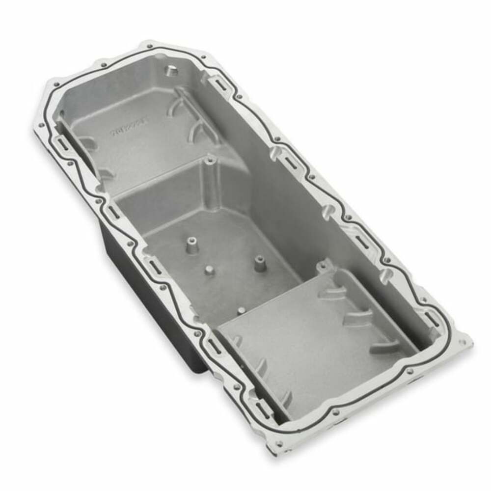 Hooker performance muffler black fits-1963-74-chrysler-imperial-gen-iii-hemi-oil-pan-mid-sump-vvt-black-302-61bk