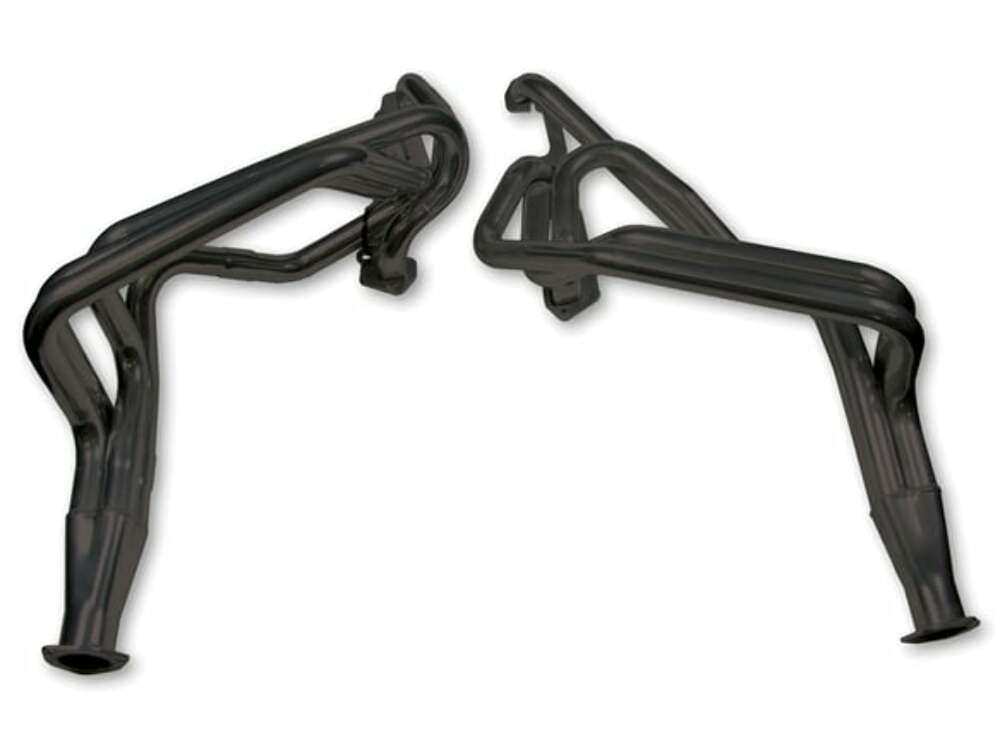 Hooker Super Competition Fits 1964-1966 Dart/Valiant: Long Tube Exit Headers - Painted 5208HKR for 1964-1966 Dodge black long tube