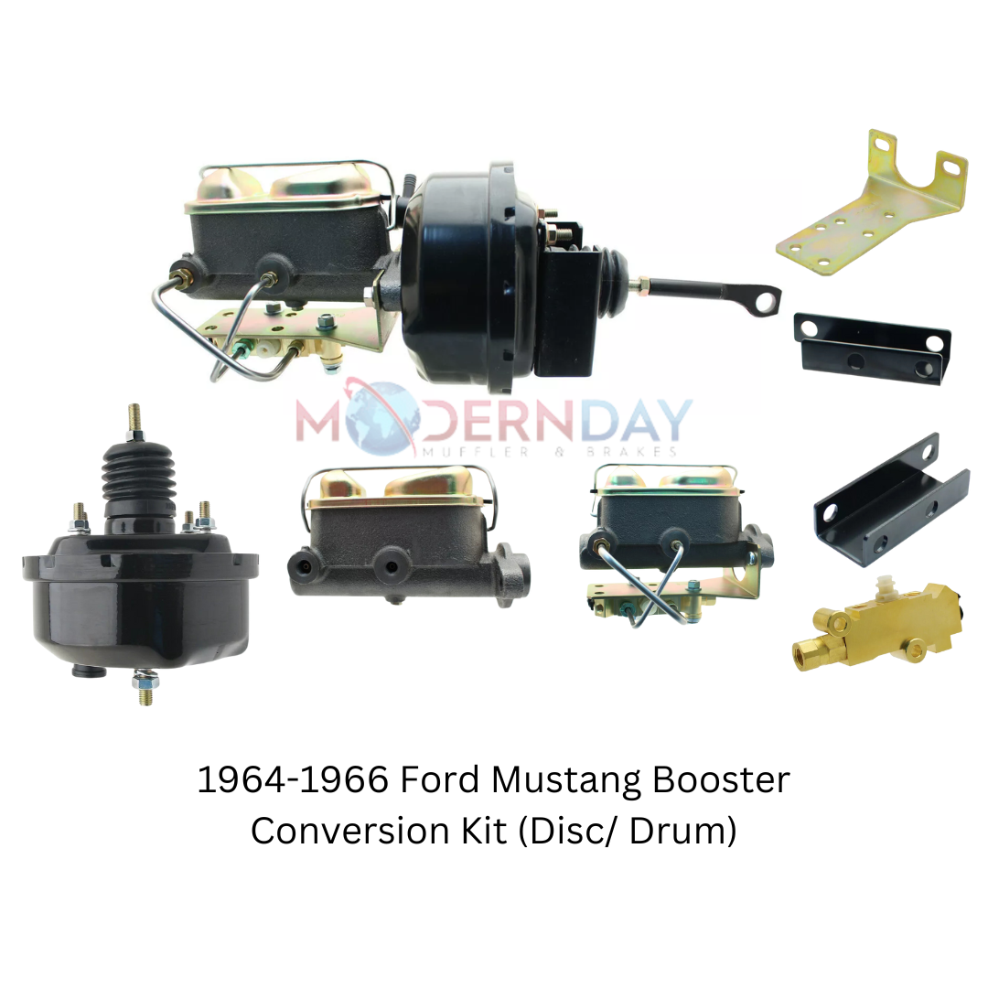 1964-1966 Ford Mustang Booster Conversion Kit (Disc/ Drum) FD-250 Brakes MBM