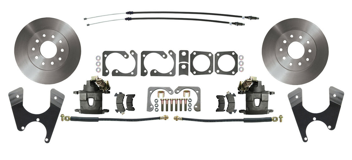 1964-1972 GM A Body 10/12 Rear Disc Brake Conversion w/ Std Rotors DBK1012 Brakes MBM
