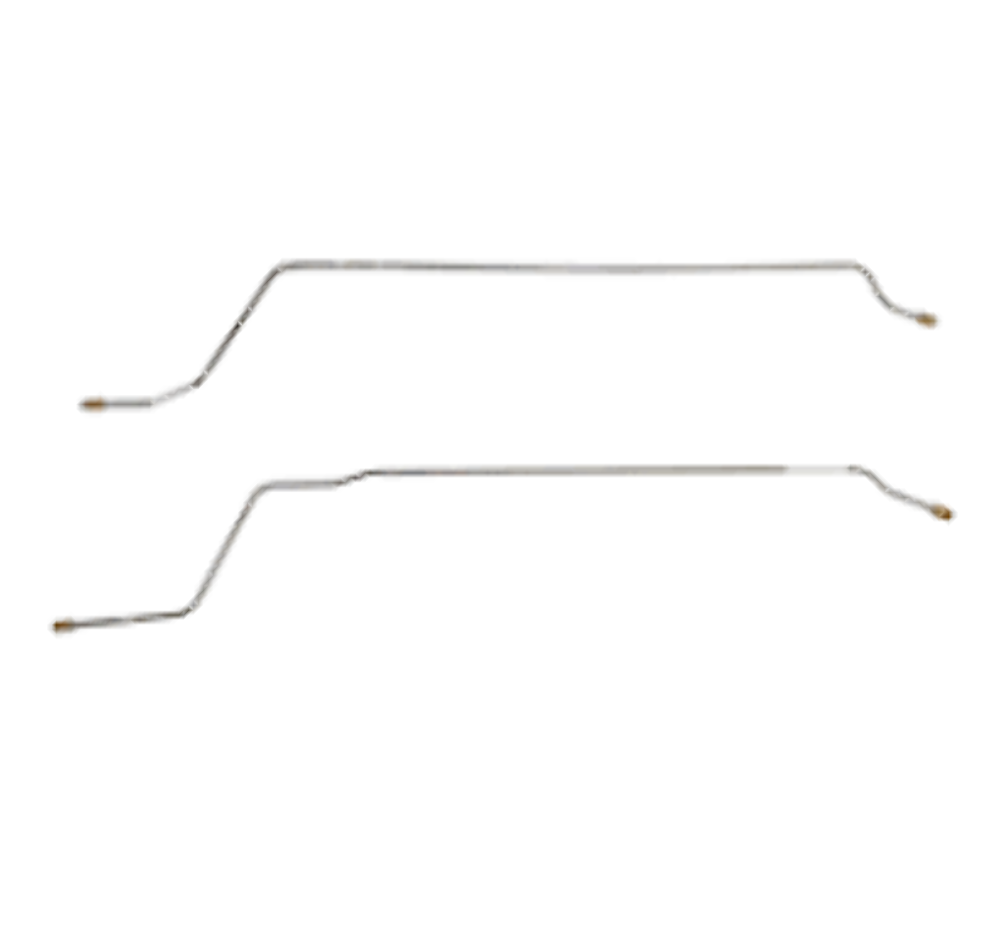 t Fits 1964 Chevy Malibu Hardtop w/Manual Drum, Complete Brake Line Kit CBK0260SS Fine Lines