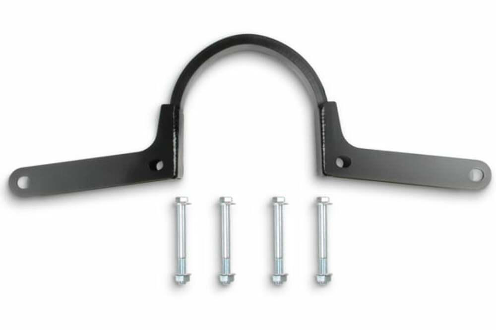 Hooker BlackHeart Fits 1966-1970 B-Body Mopar, NAG1 or 8HP70 Transmission Crossmember Hoop for 1966-1970 Dodge Road Runner black long tube automatic transmission BHS539