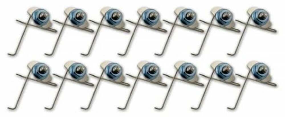 1967-1968 Chevrolet C10 Pickup; Grill Molding Fasteners GMF6768
