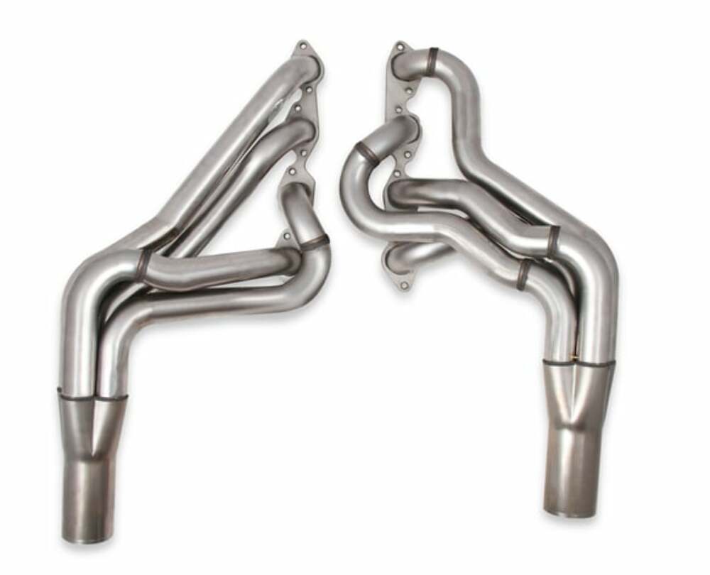 Hooker BlackHeart Fits 1967-1969 F-Body Big Block Chevy, 2-1/8" Long Tube Header-Stainless for 1967-1969 Chevy Firebird black stainless steel long tube manual transmission