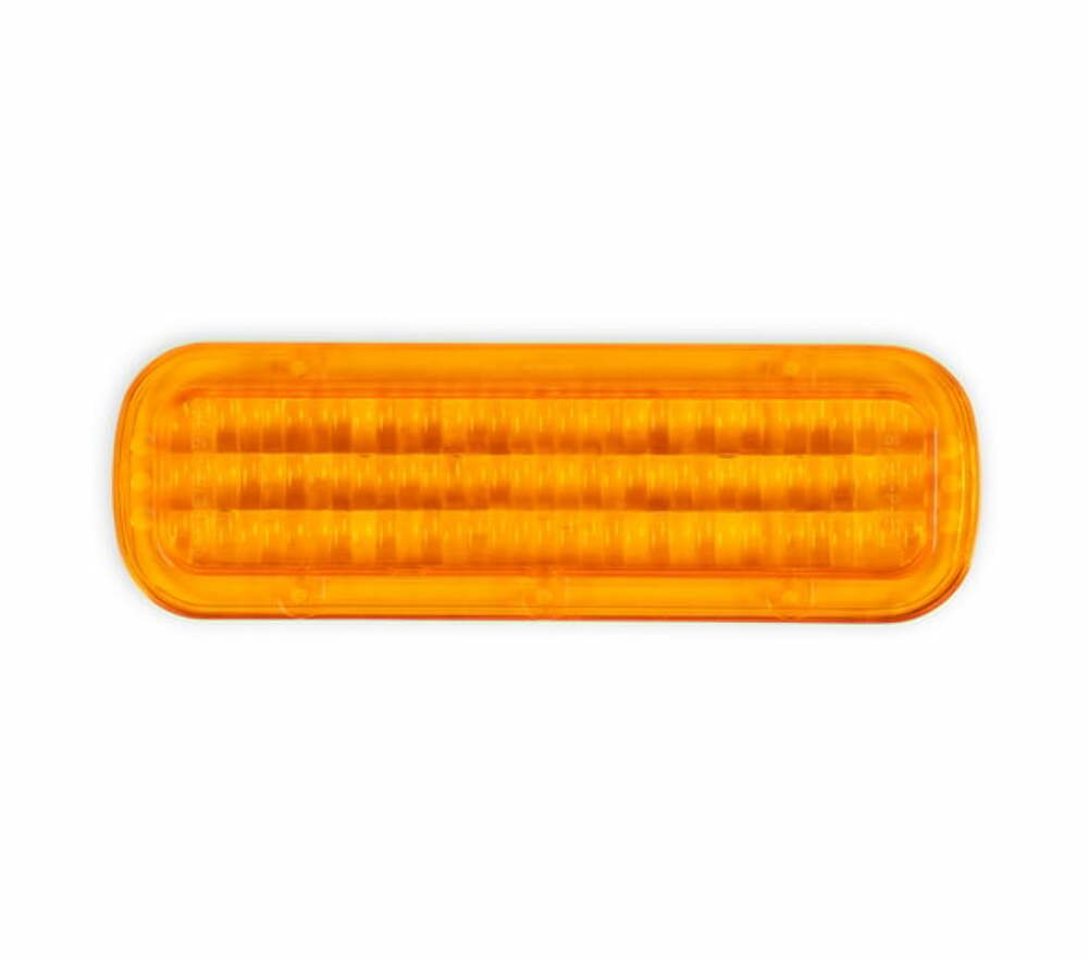 1967-1972 C/K Series Pickup; C/K Gmc Parking Light Lens - Amber 07-142