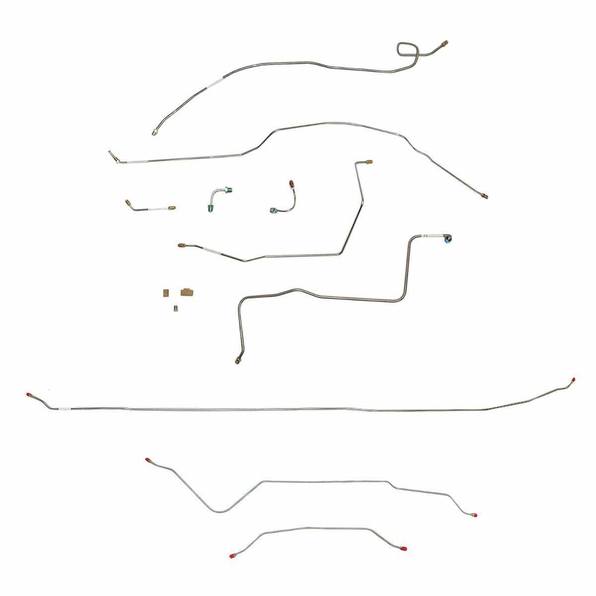 Brake Line for 1967-1970 Chevy C10 Power Disc ABS disc brakes long bed stainless steel