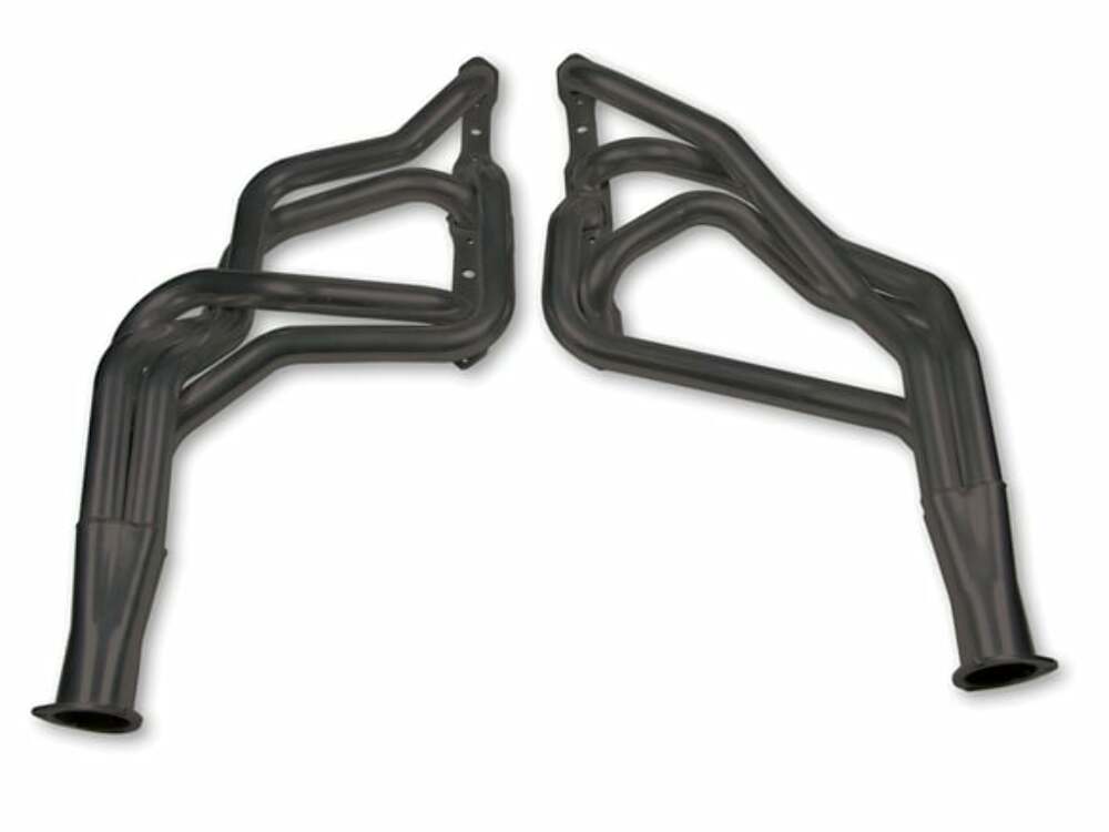 Hooker Super Competition Fits 1968-1974 Monaco 383-440ci, 1.75" x 35", Long tube Header - Painted 5113HKR for 1968-1974 Dodge black long tube