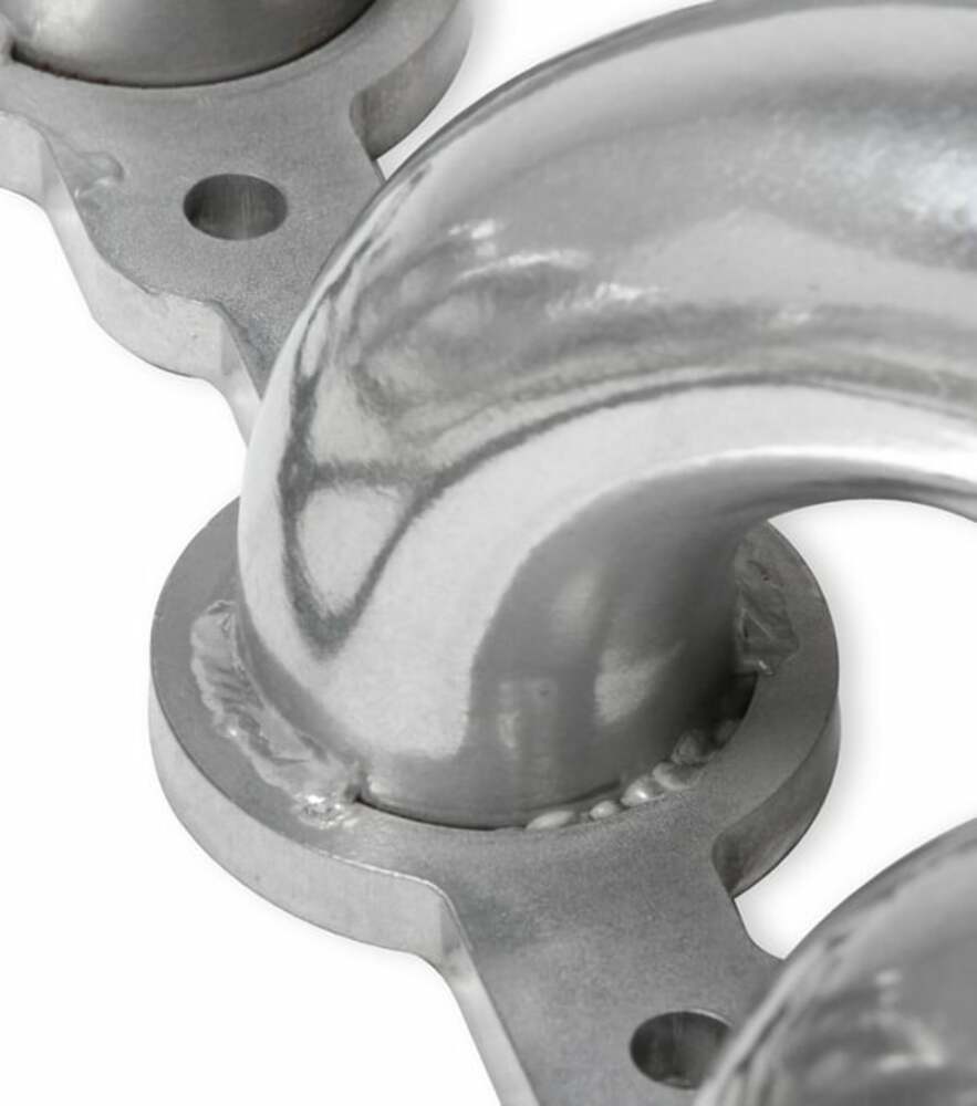 Hooker Fits 1968-72 GM A-Body LS Swap, 1-7/8 X 3" Long Tube Header-Silver 70101518-1HKR for 1968-1972