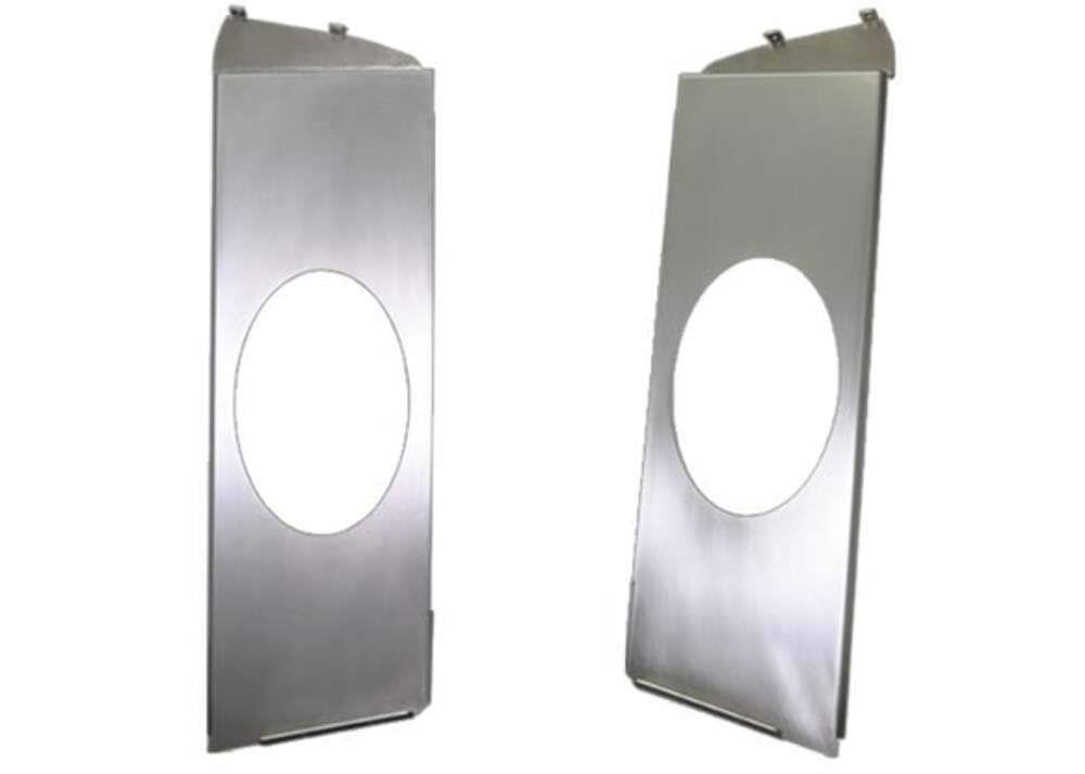 1969-1972 Chevrolet Blazer; Behind Seat Speaker Brackets SBNB072
