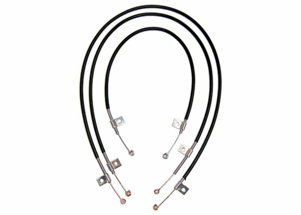 1969-1972 Chevrolet Blazer; Heater Control Cables - W/Ac HCC72AC