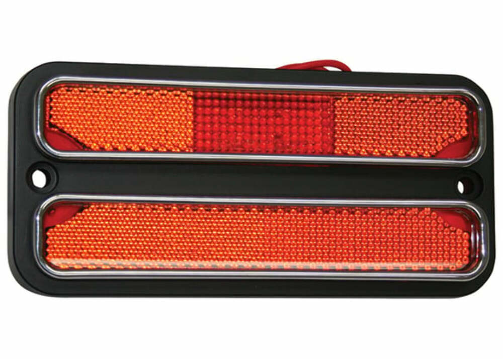 1969-1972 Chevrolet Blazer; Led Side Marker Assemblies - Amber SMLD72A