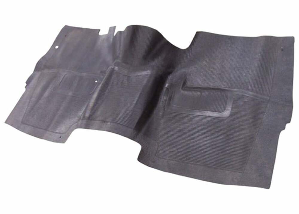 1969-1972 Chevrolet Blazer; Rubber Floor Mat - Low Hump FMT6000