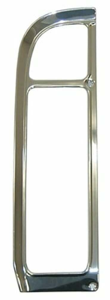 1969-1972 Chevrolet Blazer; Tail Light Bezel - Fleetside - Left TLB72LH aluminum