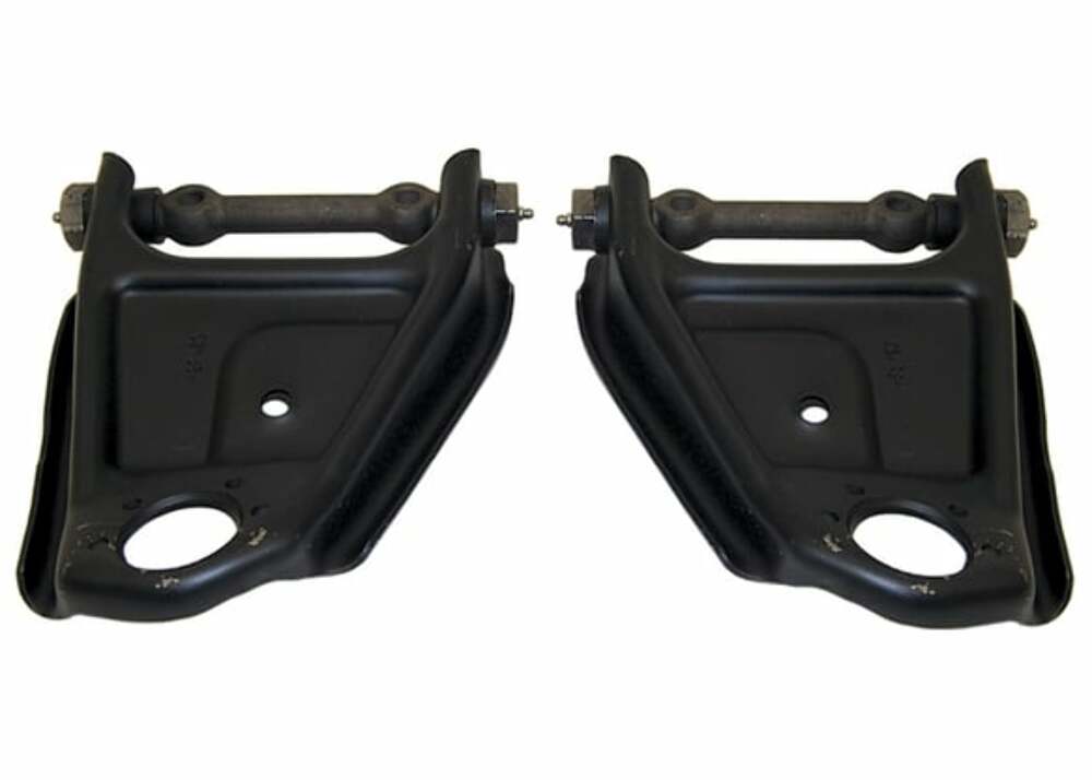 1963-1972 Chevrolet C10 Pickup Upper Front Control Arms - Pair - Black UCA6772