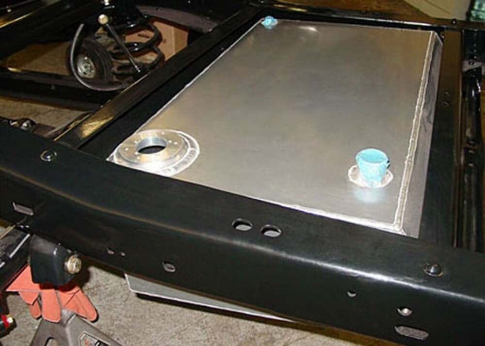 t Fits 1969-72 Blazer Gas Tank-Underbed-Aluminum-Top Fill- Gallon ATK6372TOPFILL Brothers Trucks