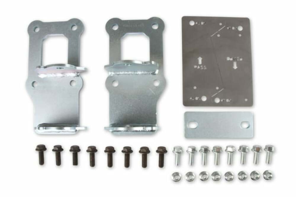 t Fits 1970-1974 2nd-Gen GM F-body LS-Swap Engine Mounting Brackets 12512HKR Hooker BlackHeart