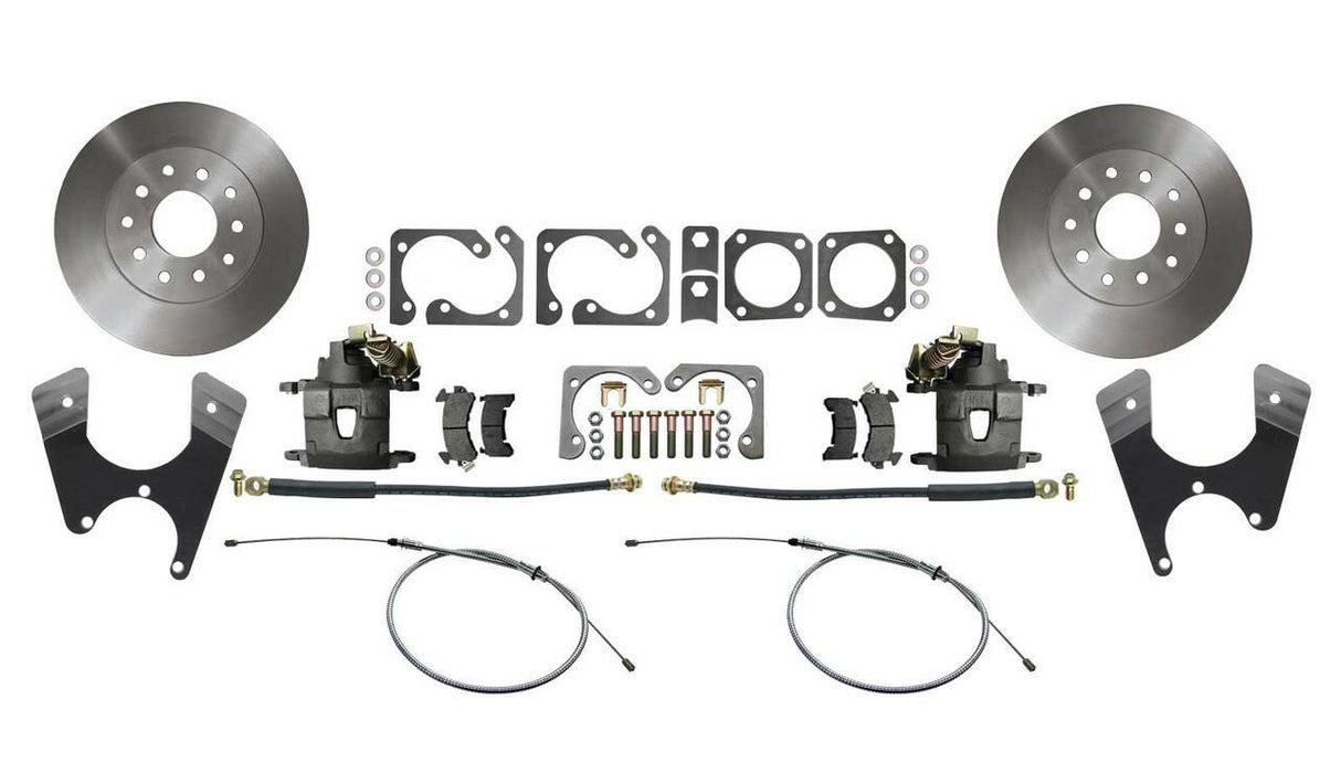 1970-1974 Camaro/Firebird 10/12 Disc Brake Conversion w/ Std Rotors DBK7074 Brakes MBM