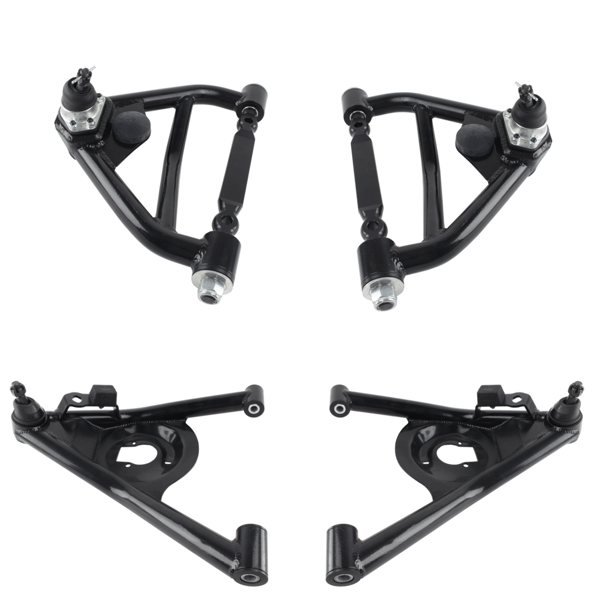 Fits 1970-1981 Camaro Tubular Control Arms for 1970-1981 Chevy Firebird steel black fits-1970-1981-camaro-tubular-control-arms-lcauca7081