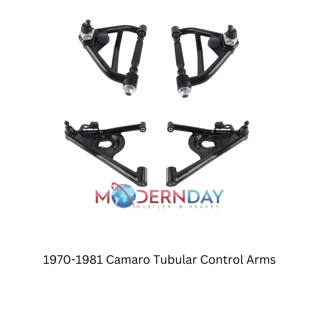Fits 1970-1981 Camaro Tubular Control Arms for 1970-1981 Chevy Firebird steel black fits-1970-1981-camaro-tubular-control-arms-lcauca7081