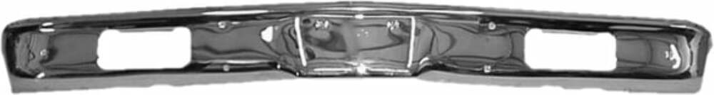 1971-1972 Chevrolet/Gmc C/K Series Trucks; Front Bumper - Chrome chrome A5002-71