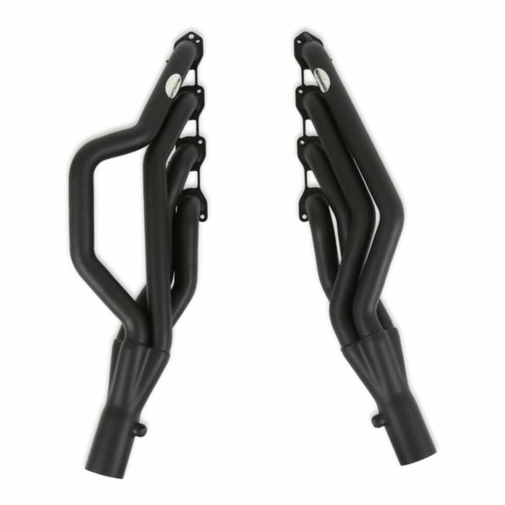 Hooker BlackHeart Fits 1972-74 Dodge D100 2Wd Gen Iii Hemi Swap Mid-Length Headers-Black-BH2583 for 1972-1974 Ford black manual transmission automatic transmission