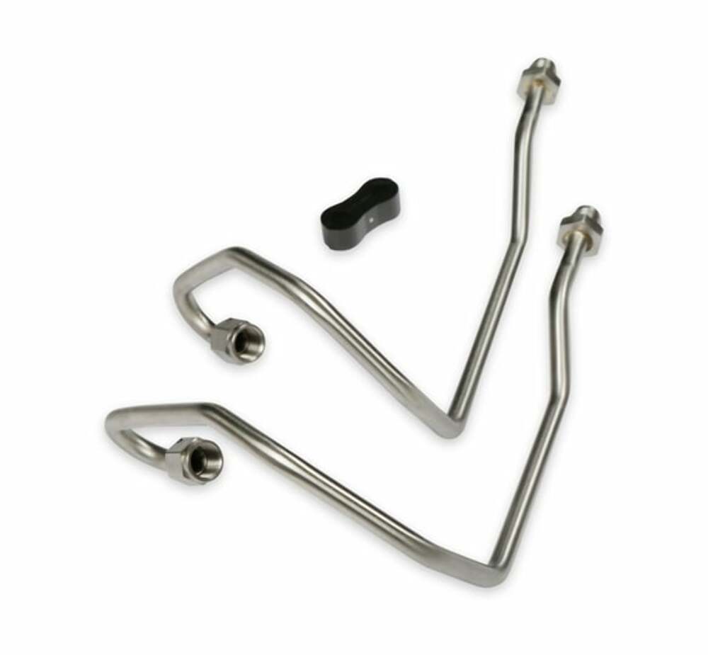 Hooker performance muffler fits-1973-1976-dodge-dart-holley-power-steering-hardline-kit-198-231
